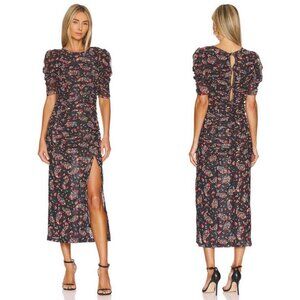 Free People Briella Midi Dress in Twilight Women's Medium Fairy Grunge